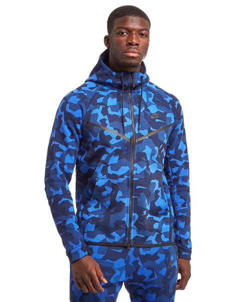 Nike tech fleece camo jacket